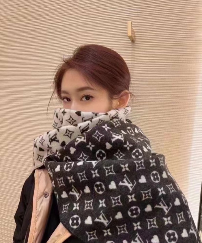 Cashmere cotton scarf for men women, size 65x180cm, no box. SF25-213-214