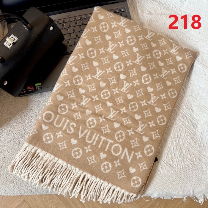 Cashmere cotton scarf for men women, size 65x180cm, no box. SF25-215-220
