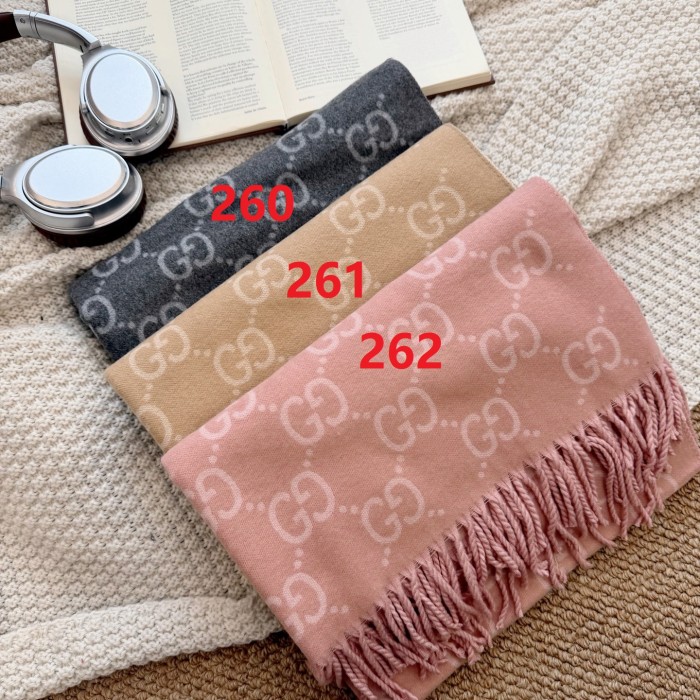 Cashmere cotton scarf for men women, size 65x180cm, no box. SF25-257-262