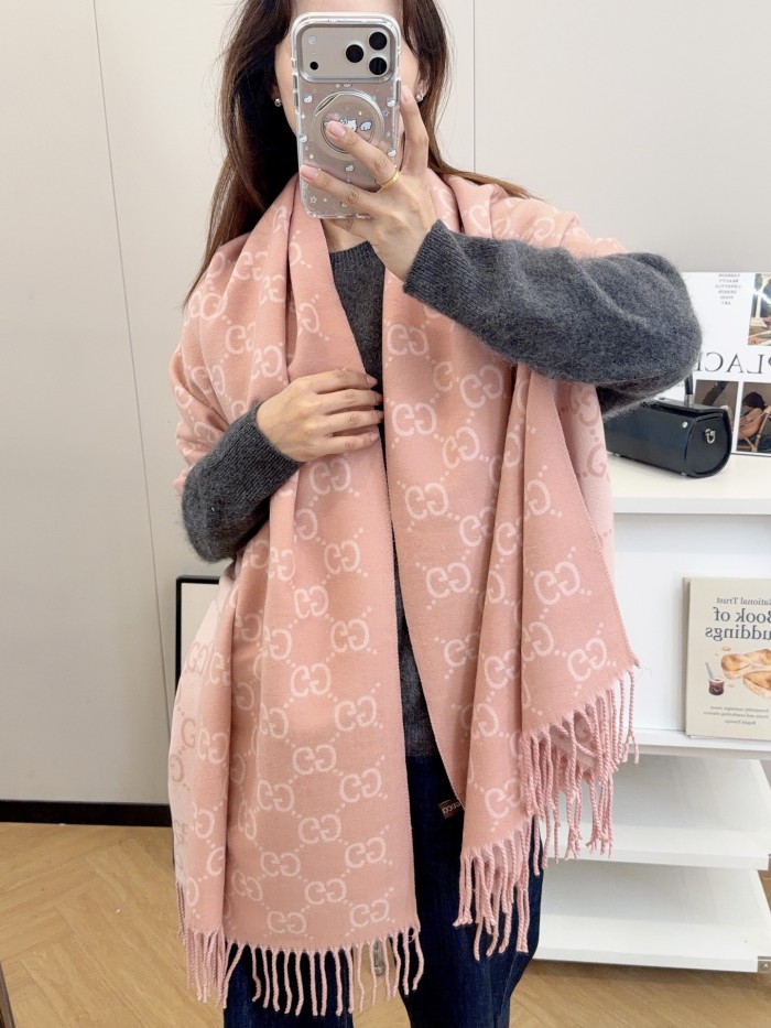 Cashmere cotton scarf for men women, size 65x180cm, no box. SF25-257-262
