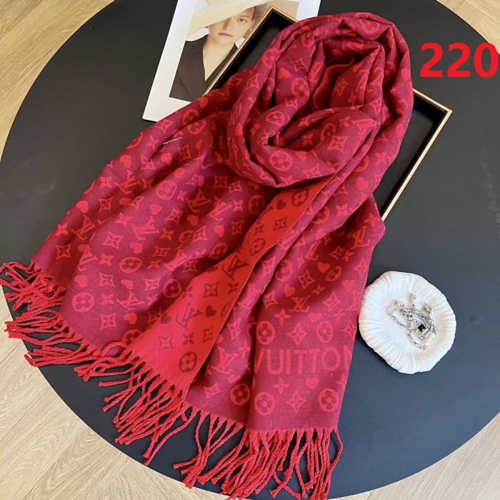 Cashmere cotton scarf for men women, size 65x180cm, no box. SF25-215-220