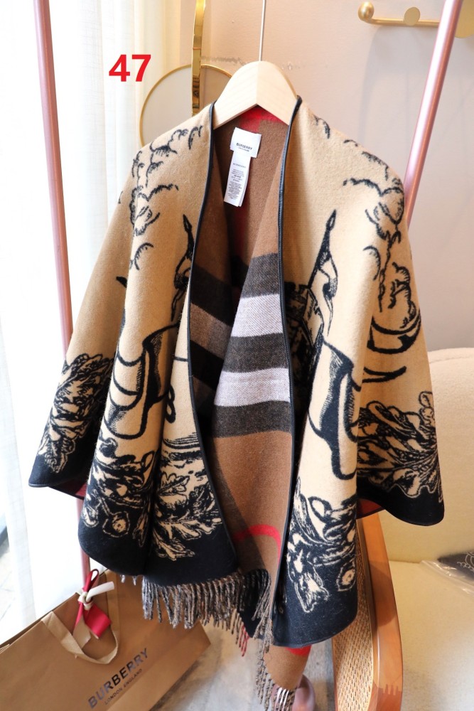 Double-sided wool and cashmere blended cape coat clothes，free size,CL60-47