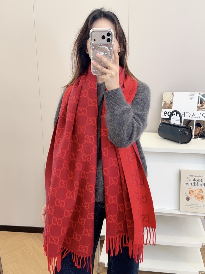 Cashmere cotton scarf for men women, size 65x180cm, no box. SF25-257-262