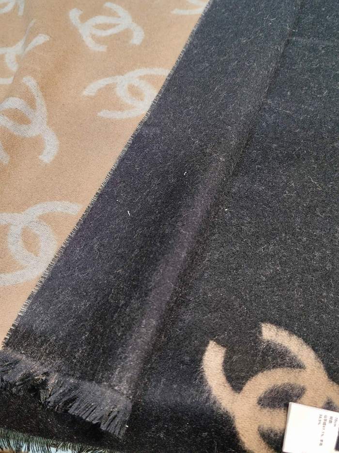 Cashmere cotton scarf for men women, size 205x70cm, no box. SF25-265-266