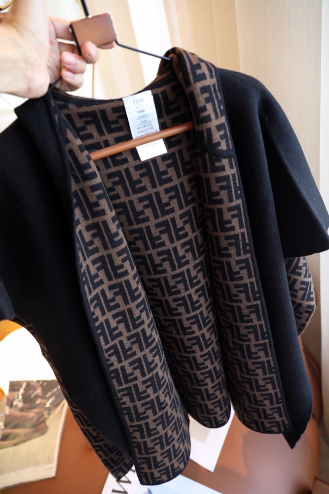 Double-sided wool and cashmere blended cape coat clothes，free size,CL60-59