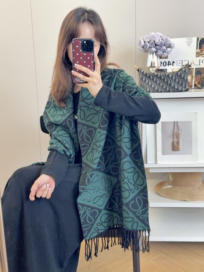 Cashmere cotton scarf for men women, size 65x180cm, no box. SF25-245-250