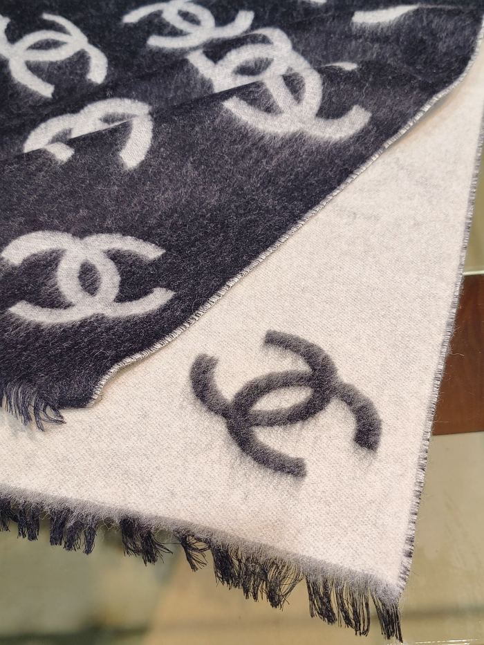 Cashmere cotton scarf for men women, size 205x70cm, no box. SF25-265-266