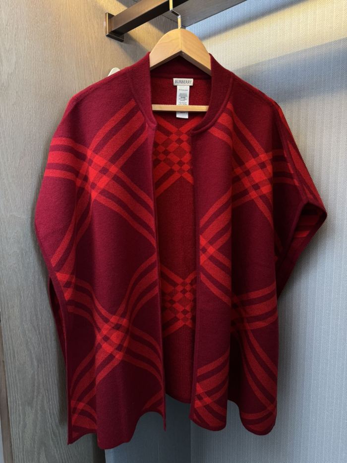 Double-sided wool and cashmere blended cape coat clothes，free size,CL60-49-52