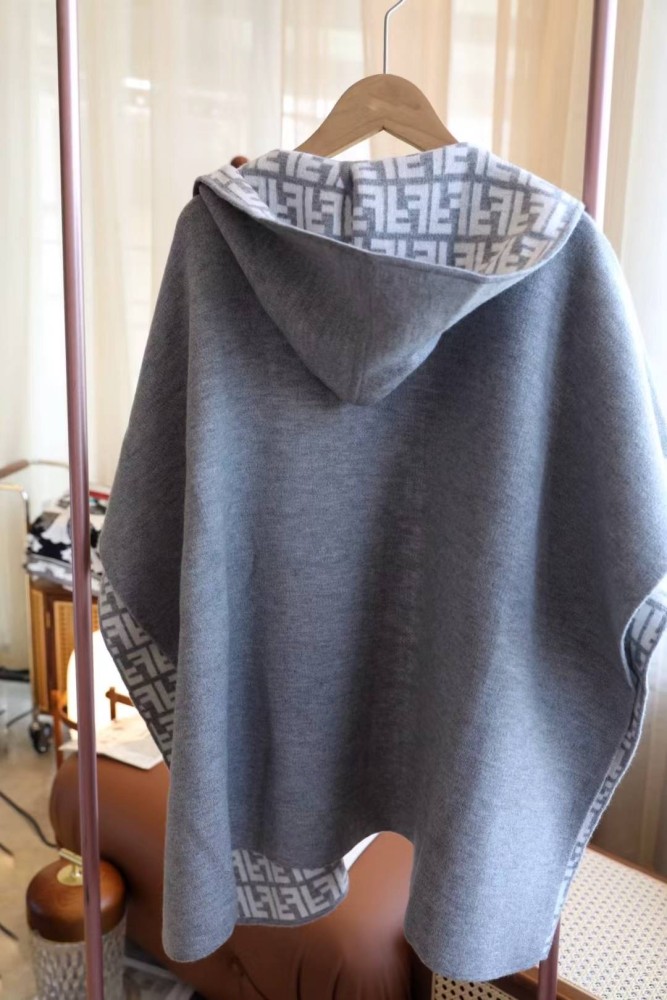 Double-sided wool and cashmere blended cape coat clothes，free size,CL60-42