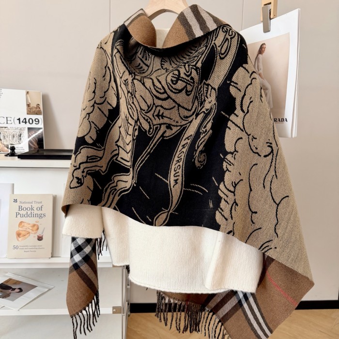 Cashmere cotton scarf for men women, size 65x200cm, no box. SF25-280
