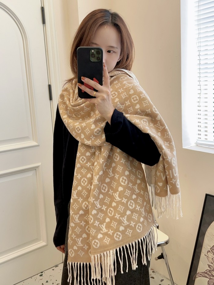 Cashmere cotton scarf for men women, size 65x180cm, no box. SF25-215-220