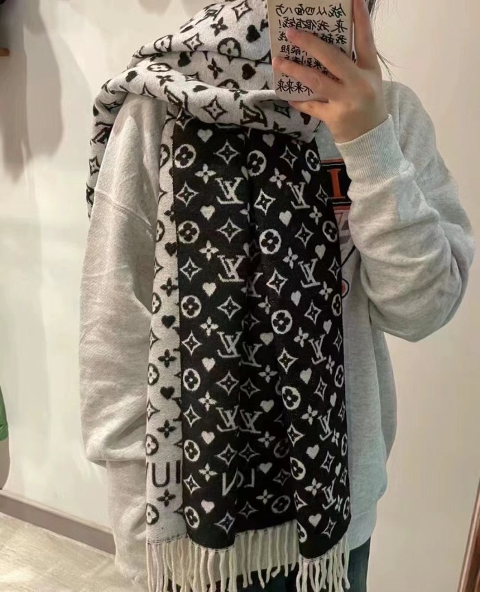 Cashmere cotton scarf for men women, size 65x180cm, no box. SF25-213-214