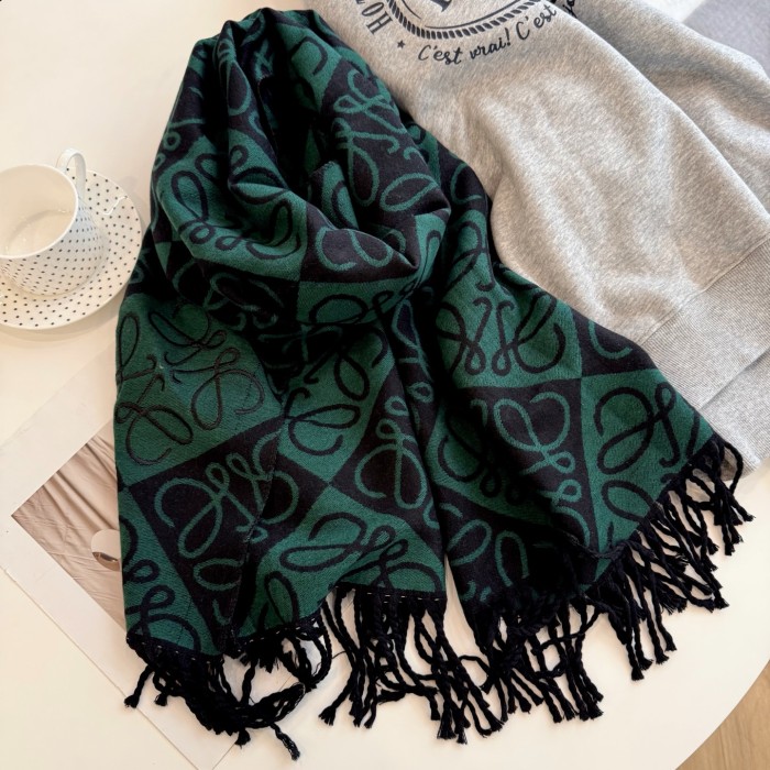 Cashmere cotton scarf for men women, size 65x180cm, no box. SF25-245-250