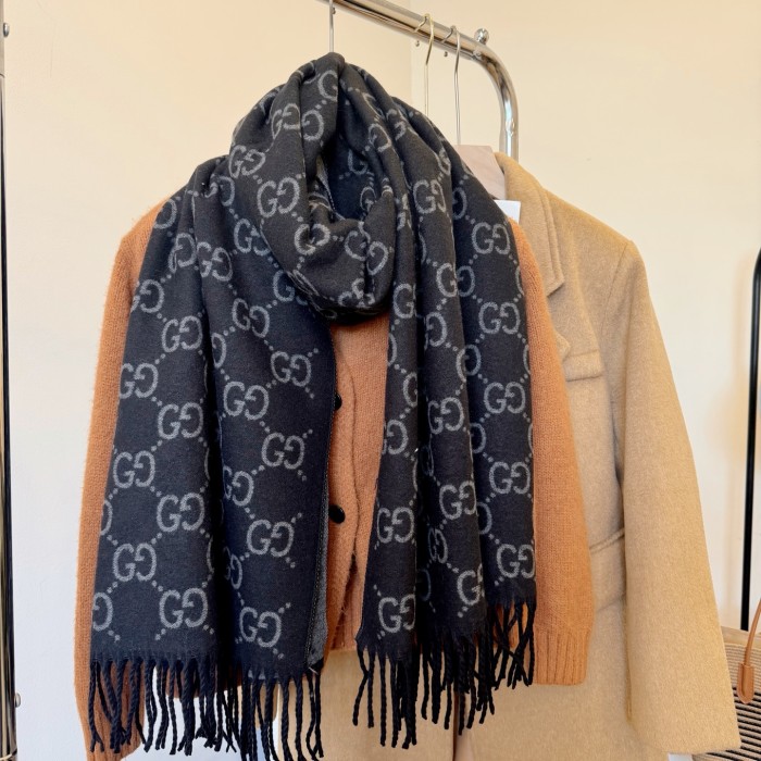 Cashmere cotton scarf for men women, size 65x180cm, no box. SF25-257-262
