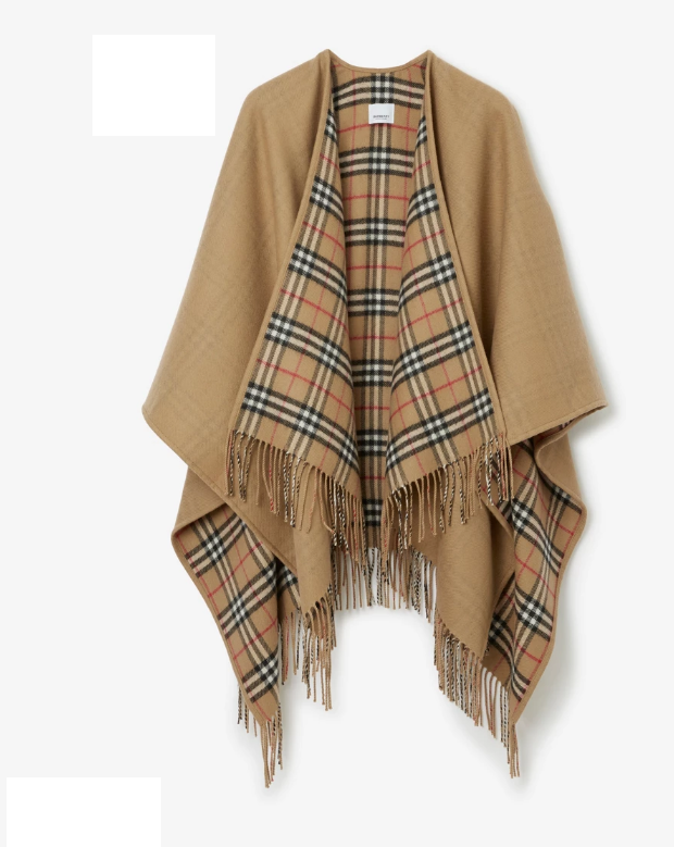 Double-sided wool and cashmere blended cape coat clothes,free size,CL60-44
