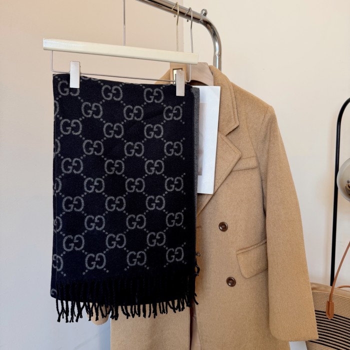 Cashmere cotton scarf for men women, size 65x180cm, no box. SF25-257-262
