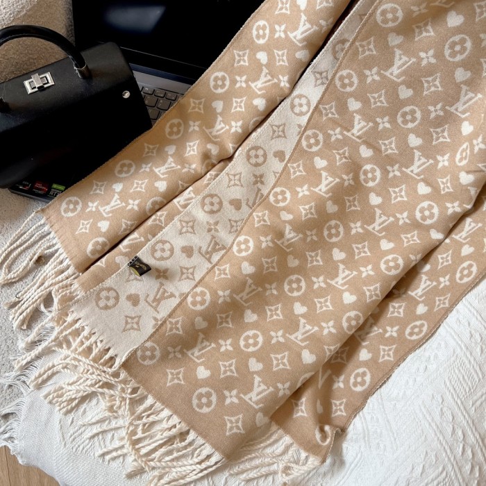 Cashmere cotton scarf for men women, size 65x180cm, no box. SF25-215-220