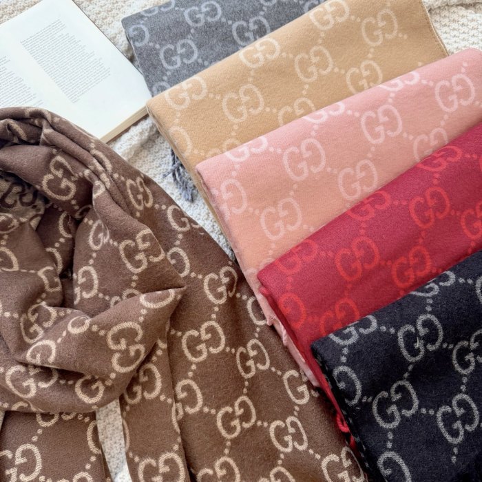 Cashmere cotton scarf for men women, size 65x180cm, no box. SF25-257-262