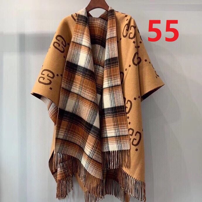 Double-sided wool and cashmere blended cape coat clothes，free size,CL60-55