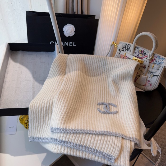 Cashmere cotton scarf for men women, size 30x200cm, no box. SF25-263-264