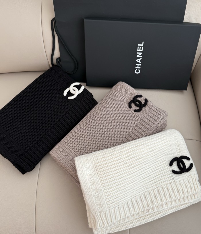 Cashmere cotton scarf for men women, size 32x170cm, no box. SF25-251-253
