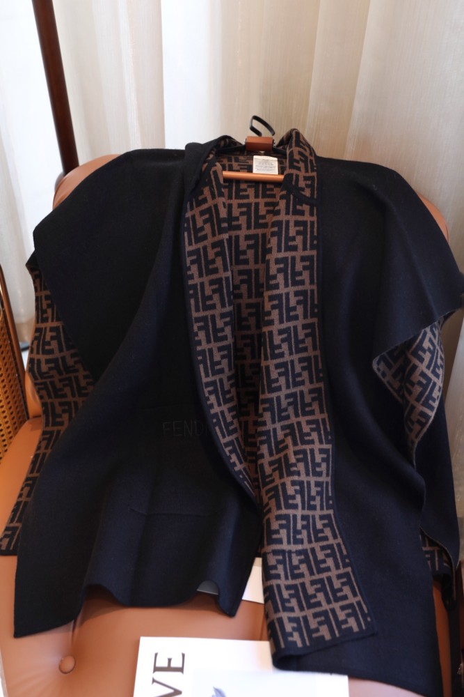 Double-sided wool and cashmere blended cape coat clothes，free size,CL60-59