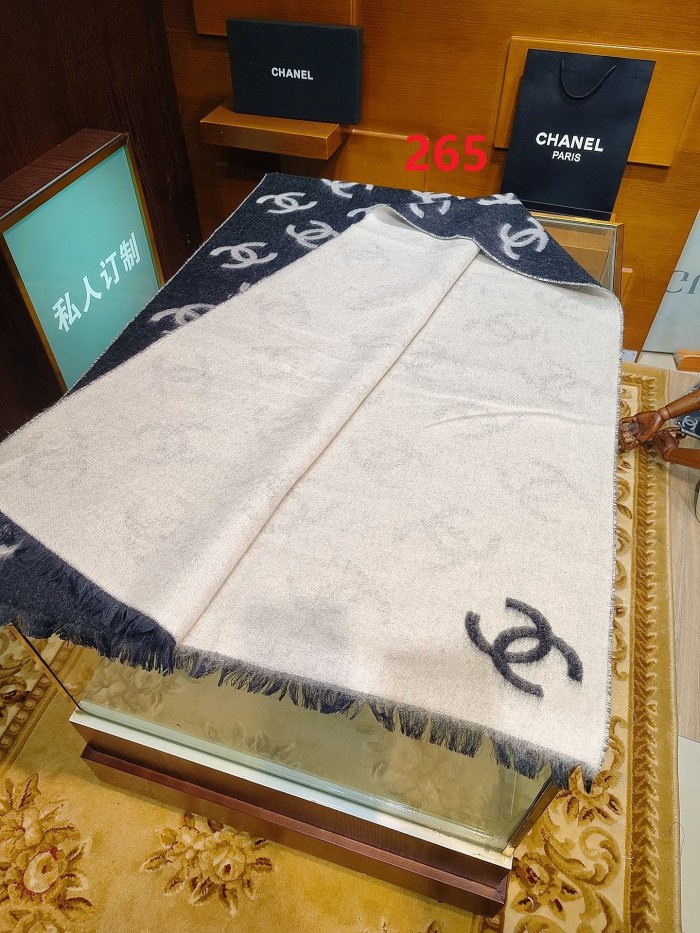 Cashmere cotton scarf for men women, size 205x70cm, no box. SF25-265-266