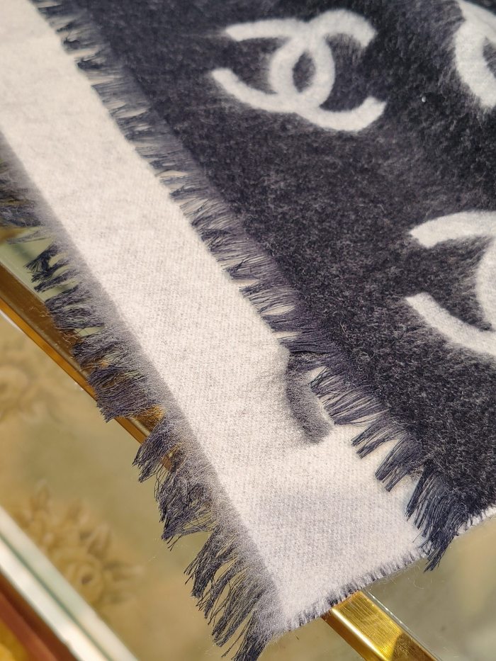 Cashmere cotton scarf for men women, size 205x70cm, no box. SF25-265-266