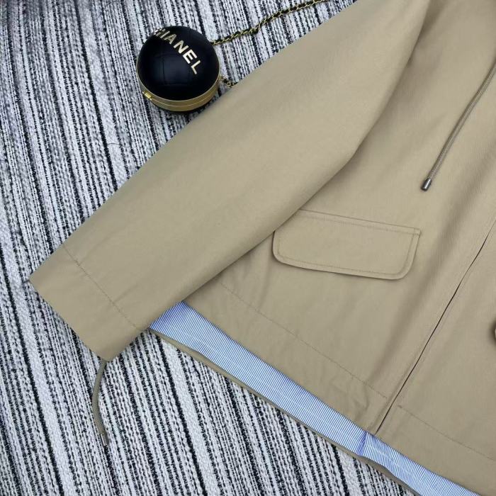 Women's winter hooded trench coat, CL78-23