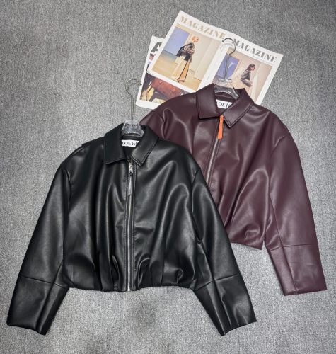 Women's winter leather jacket coat , CL78-21-22