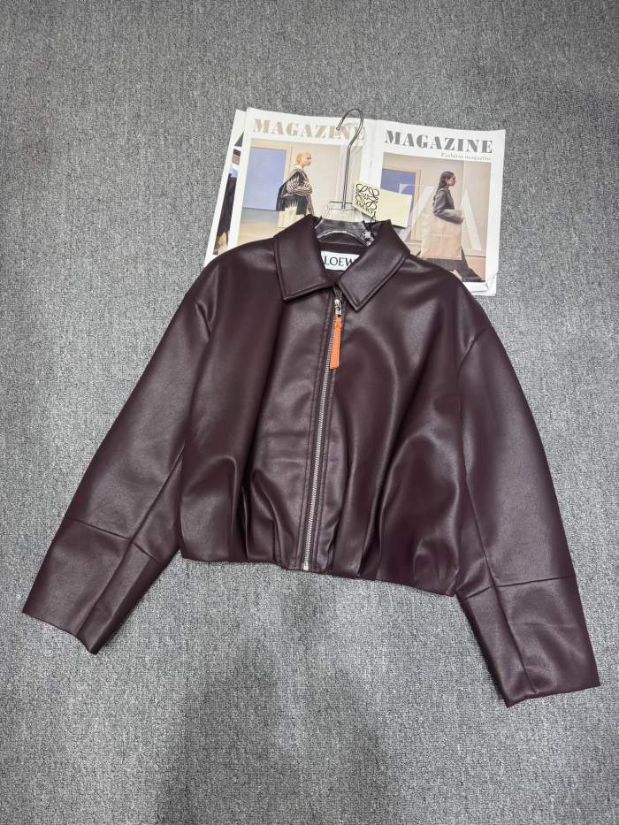 Women's winter leather jacket coat , CL78-21-22