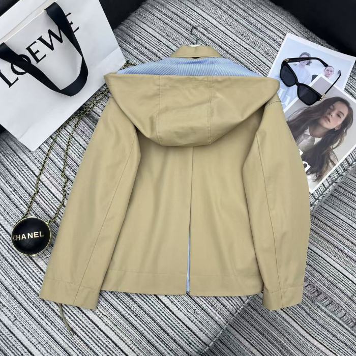 Women's winter hooded trench coat, CL78-23