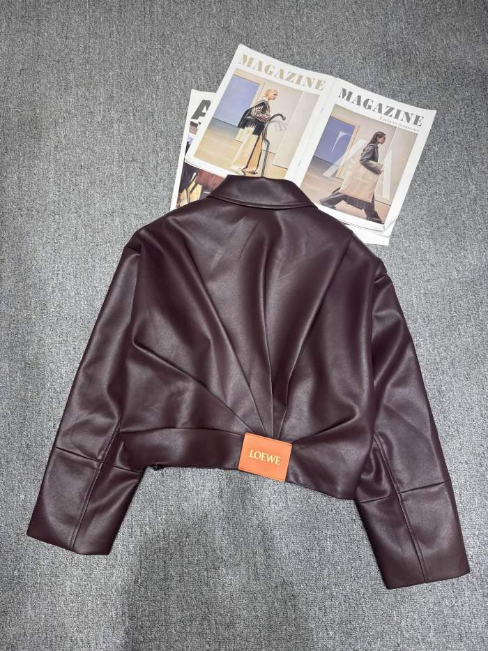 Women's winter leather jacket coat , CL78-21-22