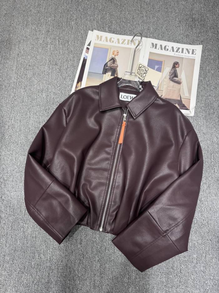 Women's winter leather jacket coat , CL78-21-22