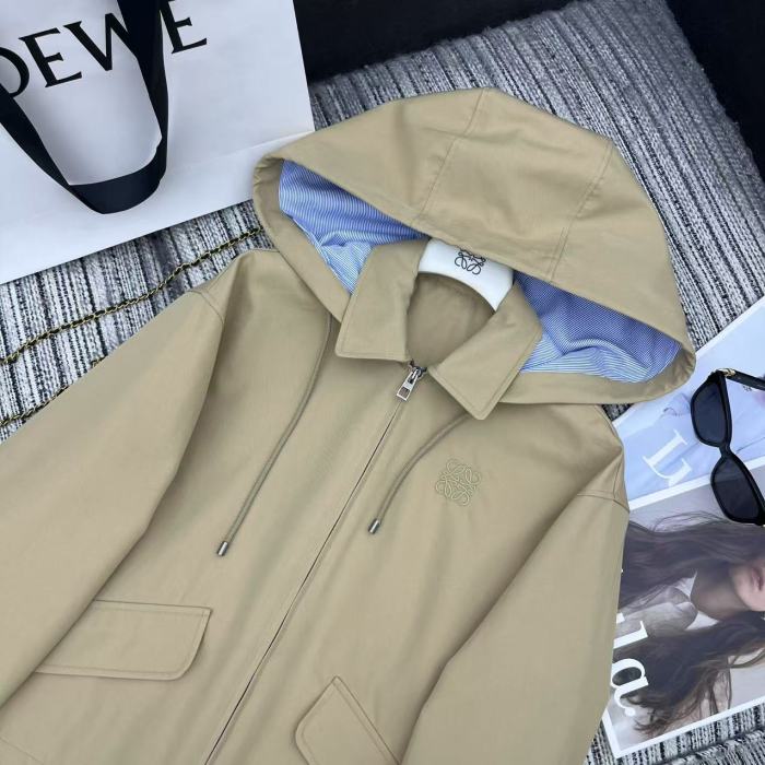 Women's winter hooded trench coat, CL78-23