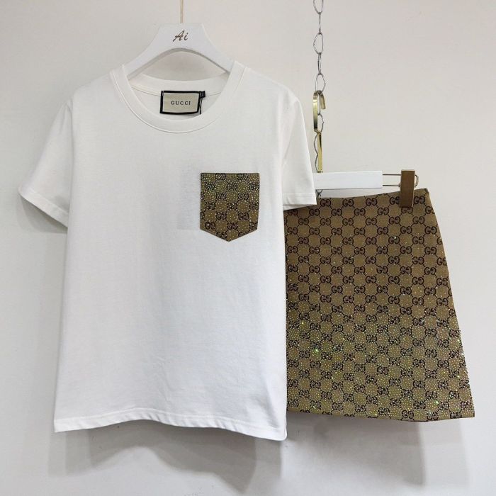 Women's T-shirt + skirt set clothes , CL78-29