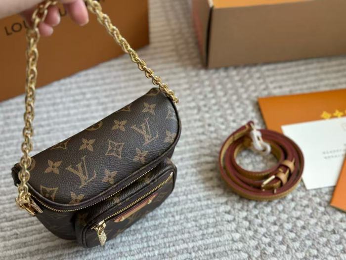 Split leather bag ,4A ,size 18*13cm,no box, with dust bag,  B80-194