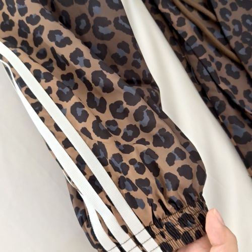 Cotton leopard print coat,size S,M,L,XL.CL35-87