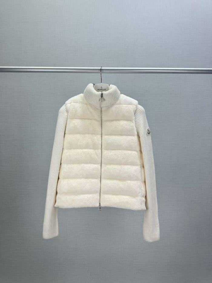 Women's thin knitted stand-up collar  down jacket coat clothes, CL110-74-76