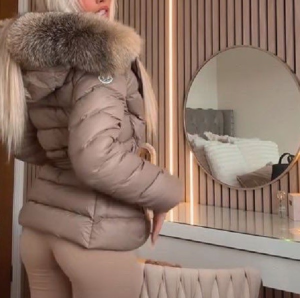 Winter thick white duck down jacket coat clothes for women , CL158-181-182