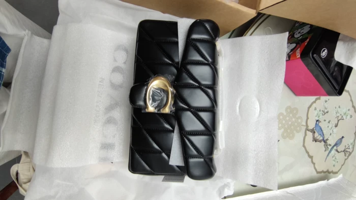 Split leather bag ,4A ,size26*14*8cm and 21*11*7cm,  B60-13-21