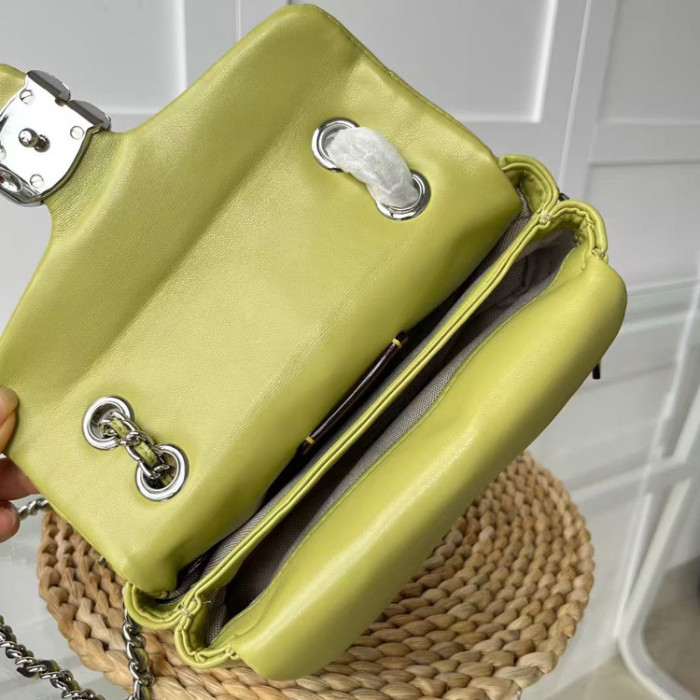 Split leather bag ,4A ,size26*14*8cm and 21*11*7cm,  B60-13-21