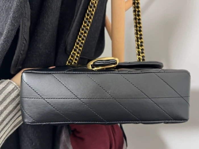 Split leather bag ,4A ,size26*14*8cm and 21*11*7cm,  B60-13-21