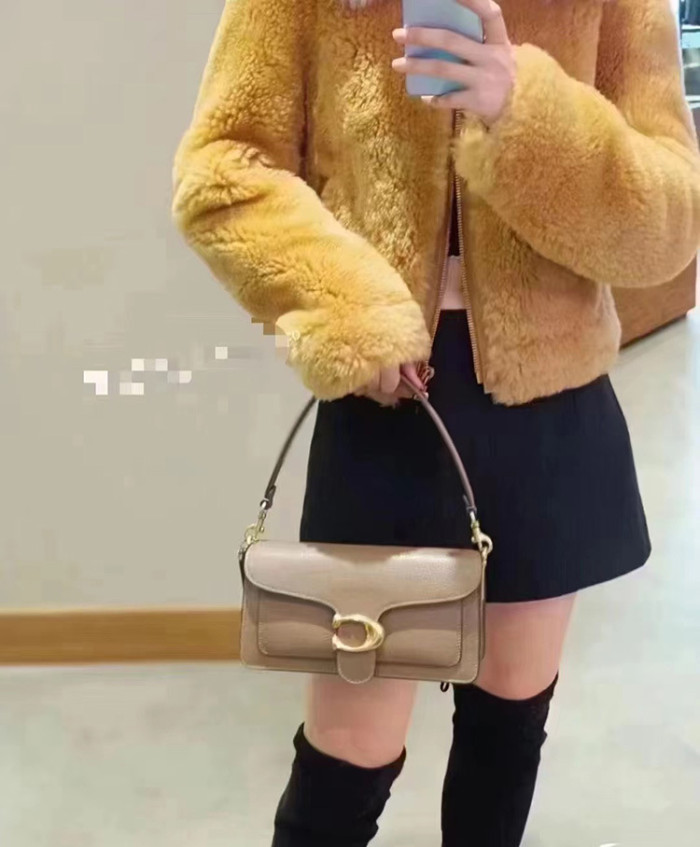 Split leather bag ,4A ,size26*6*13cm ,  B60-22-34