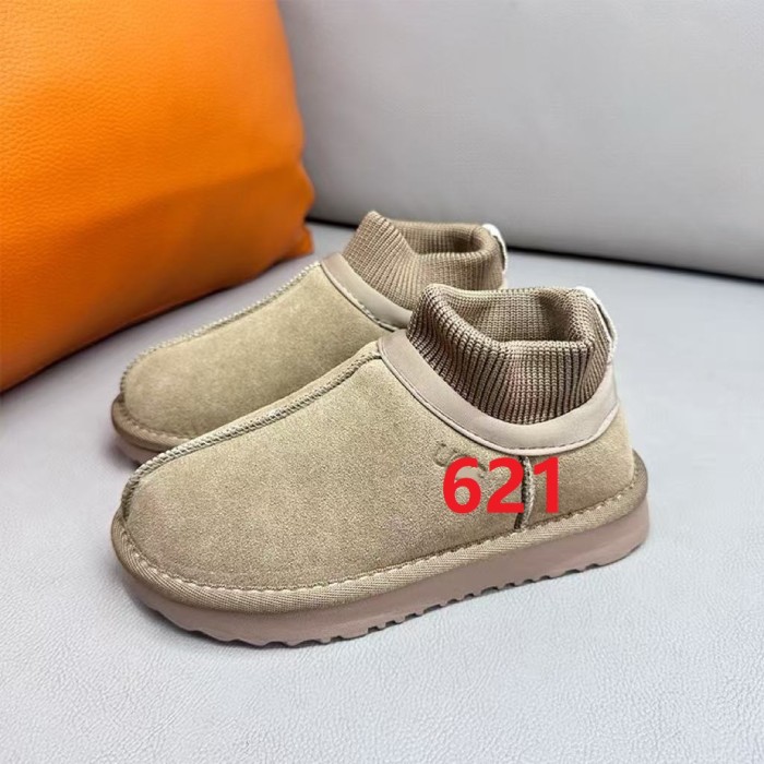 Kids flat snow boots shoes, wih box, size 28-37, SS60-621-623