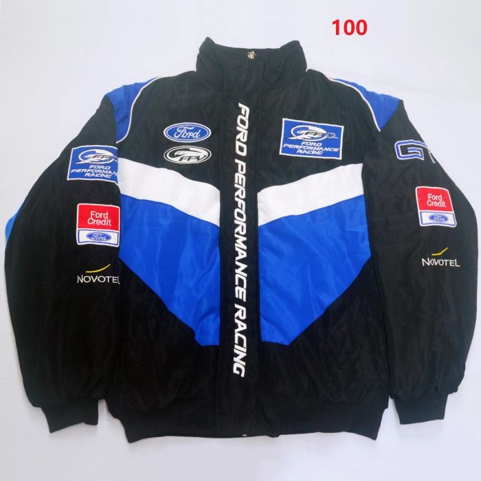 Racing apparel, riding suit, embroidered jacket, motorcycle cotton coat,size S,M,L,XL,XXL. CL60-60-100