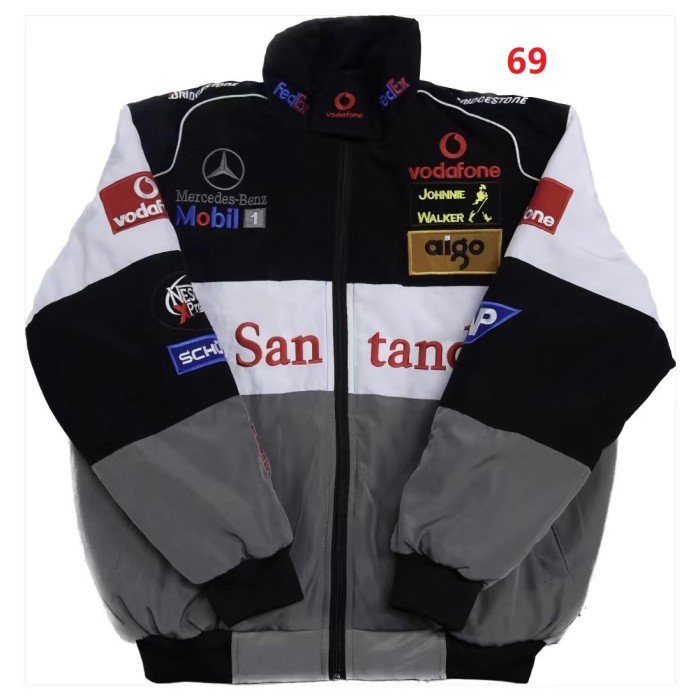 Racing apparel, riding suit, embroidered jacket, motorcycle cotton coat,size S,M,L,XL,XXL. CL60-60-100