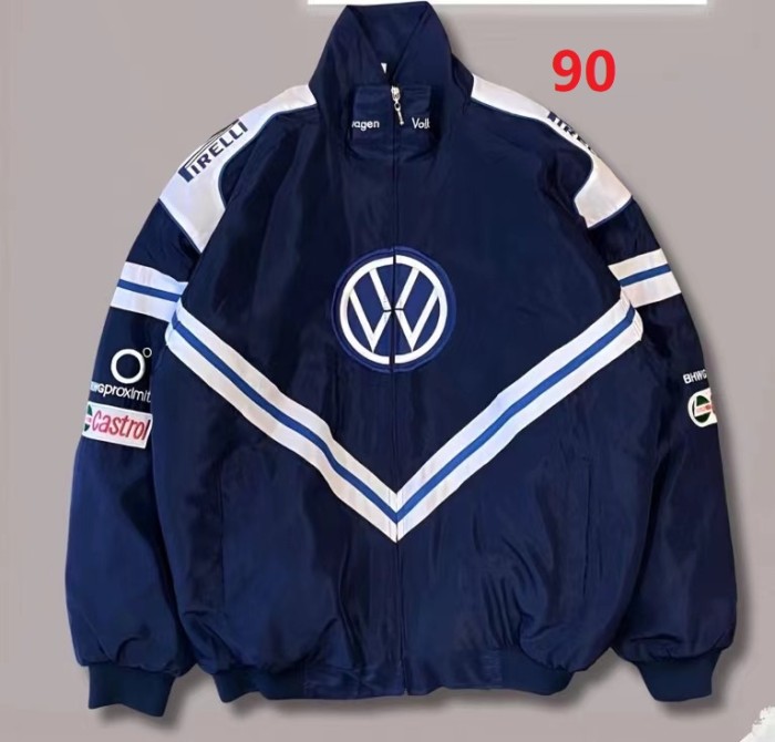 Racing apparel, riding suit, embroidered jacket, motorcycle cotton coat,size S,M,L,XL,XXL. CL60-60-100