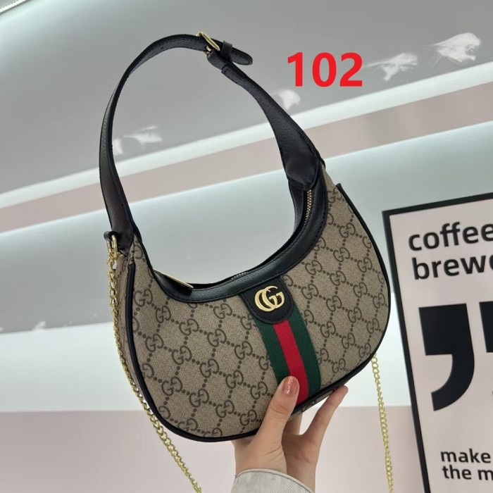 PU leather bag ,AA quality, size 22.5x13x5cm,no box,  B25-96-106