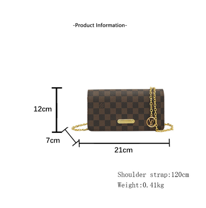 PU leather bag ,AA quality, size 21x12x7cm,no box,  B25-124-126